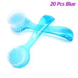 10/20/30/50 Pcs Nail Cleaning Brush For Manicure Round Head Nail Salon Acrylic Brushes Tools Remover Dust Powder Clean Brush Set