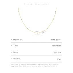ANDYWEN 925 Sterling Silver Gold Round CZ Zircon Charm Choker Necklace Women Luxury Jewelry 2022 Wedding Classic Jewelry