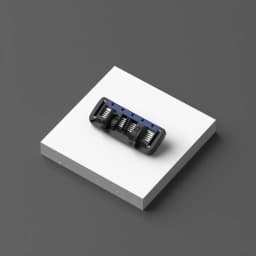 Colorlamb Men Razor Blades Set 4-16 PCS 5 Blades Martensitic Stainless Steel Refill Cartridges with Trimmer for Manual Shaver