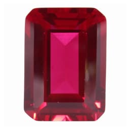 Natural Pigeon Blood Ruby Pass UV Test Ruby 12x16mm 12.50 Cts Sri-Lanka VVS Emerald Cut Loose Gemstone For Jewelry Beads