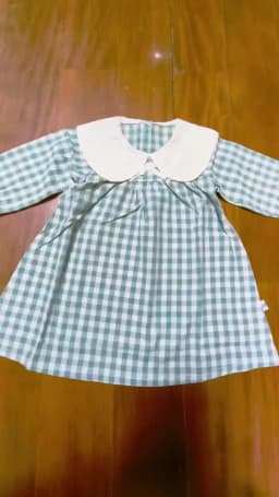 Girl's Sweet Princess Dress Children Spring Autumn Baby Infants Bow Plaided Patchwork Party Dresses Vestidos Kids