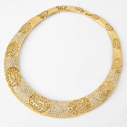 Sunny Jewelry Fashion Bridal Wedding Set Zircon Classic 24K Gold Plated Earrings Necklace Bracelet Ring 4pcs Set For Women Gifts