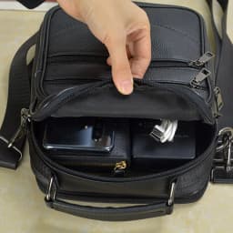 Small Men Genuine Leather Shoulder Bag Men's Cowhide Leather Handbag for Tablet Male Messenger Bags Crossbody Bag Boy Briefcase