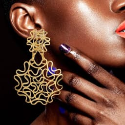 Vintage Women Earrings Fashion Jewelry Two Tone Big Drop Earrings Wedding Party Gift Trending