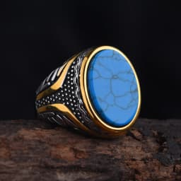 R3231Men's/Women Many Gem style colors 316LStainless Steel Rings Classic Fashion Trend Jewelry High Quality Products