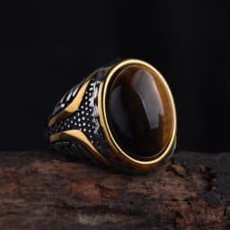 R3231Men's/Women Many Gem style colors 316LStainless Steel Rings Classic Fashion Trend Jewelry High Quality Products