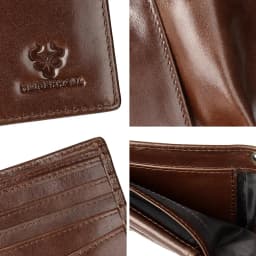 HUMERPAUL Genuine Leather Men Wallet Business Short Purse RFID Protect Credit Card Holder Clutch for Women with Anti-theft Chain