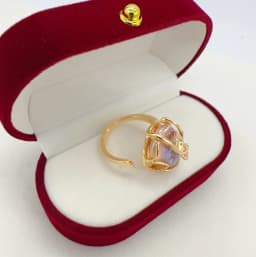 New Arrival Baroque Pearl Ring 100% Real Natural Freshwater Pearl 18K Gold Plated Ring for Women Jewelry Wholesale