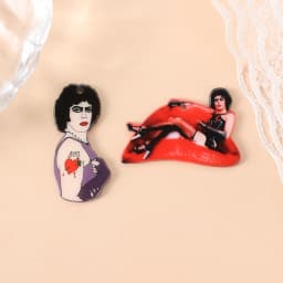 8Pcs Lip Charms Creative Acrylic Pendant For Keychain Necklace Jewelry Diy Making