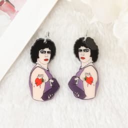8Pcs Lip Charms Creative Acrylic Pendant For Keychain Necklace Jewelry Diy Making
