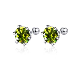 Butterflykiss 0.2-0.5ct Moissanite Screw Stud Earring D Color 925 Sterling Silver Sparkle Earrings For Women Men Wedding Jewelry