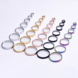 10PCS 10-40mm Round Glass Medallions floating charms for living lockets Rust-proof Stainless Steel Pendants Craft Photo Jewelry