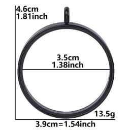 10PCS 10-40mm Round Glass Medallions floating charms for living lockets Rust-proof Stainless Steel Pendants Craft Photo Jewelry
