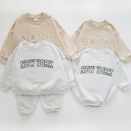 2023 Autumn Letter Printing Newborn Infant Boys Girls Triangle Creeper Long Sleeve Children's One Piece Fashion Baby Clothing