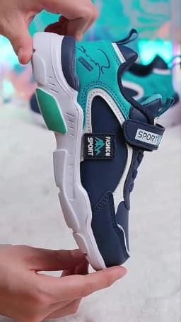 Four Seasons Children's Fashion Sports Shoes Boys' Running Leisure Breathable Outdoor Kids Shoes Lightweight Sneakers Shoes