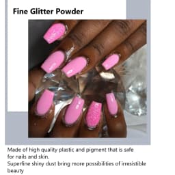 40 Colors Nail Glitter Set, Fine Nail Art Glitter Powder for Body Art, Crafts, Tips Decoration, Festival Makeup