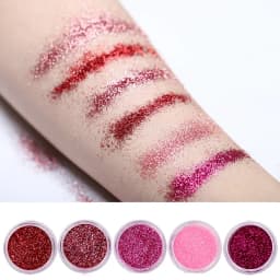 40 Colors Nail Glitter Set, Fine Nail Art Glitter Powder for Body Art, Crafts, Tips Decoration, Festival Makeup