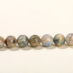 Natural Stone Ocean Jasper Beads Loose Spacer 6 8 10mm Pick Size For Jewelry Making Diy Bracelet Necklace Accessory Findings