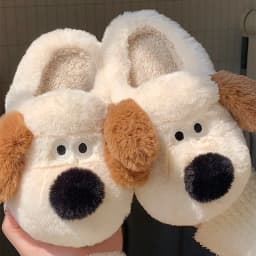 Cute Crocodiles Single Band Winter New Women Slipper Soft Heel Platform Fur Warm Indoor Comfortable Home Fluffy Home Slippers