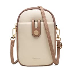 2026 Spring and Summer New Mobile Phone Bag Female Japanese and South Korean PU Soft Small Fresh High-Grade Fashion Zipper Large