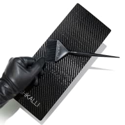 SHKALLI Professional Carbon Fibre Hair Balayage Board and Brush Set Hair Dyeing Tool Kit for Hairdressers