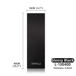 SHKALLI Professional Carbon Fibre Hair Balayage Board and Brush Set Hair Dyeing Tool Kit for Hairdressers