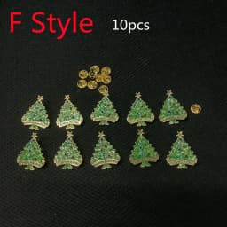 10Pcs/Set Classic Metal Freemasons Brooch Rhinestone Santa Claus Masonic Pins Brooches Party Jewelry Accessories Xmas Gifts
