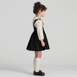 Girls Retro Corduroy Dress Autumn New Baby Kids Sleeveless Adjustable Straps Buttons Loose Sweet Princess Dresses TZ334
