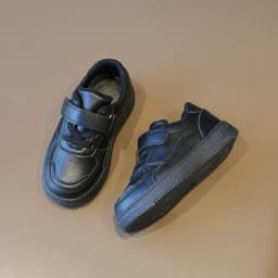Tenis Sneakers Kids Spring/Autumn New Boys Girls Sports Shoes Casual Board Shoes Leather Soft Soled Children Small White Shoes