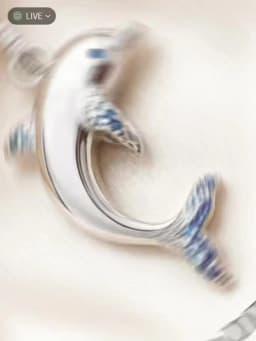 Pendant Dolphin Blue Brand 925 Sterling Silver Glam Jewelry 2023 Europe Style Accessorie Soul Lucky Gift For Woman