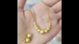 2pcs Jewelry Set for Women Dubai Gold Color Copper Necklace Earrings Pendant for Women Girls Kid Fashion Jewelry Accessory Gift