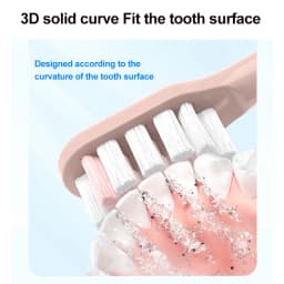 14 PCS SOOCAS X3S Replacement Toothbrush Heads SOOCAS X3U/X3Pro/D2/ D3S/D5 Sonic Electric Tooth Brush Soft Bristle Nozzles