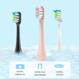 14 PCS SOOCAS X3S Replacement Toothbrush Heads SOOCAS X3U/X3Pro/D2/ D3S/D5 Sonic Electric Tooth Brush Soft Bristle Nozzles