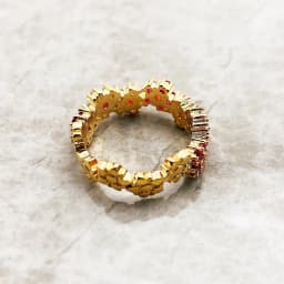 Ring Flowers Colourful Stones 2023 Brand New Fine Jewerly Romantic Gift For Women In 925 Sterling Silver