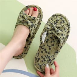 2024 Cotton Shoes Women Household Slippers Indoor Floor Flip Flops Summer Simple Mute Slides Home Sandals Zapatos De Mujer
