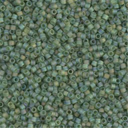 10g/Pipe 1.6mm Miyuki Beads Frosted Rainbow Japanese Delica Glass Bead For French Embroidery DIY Jewelry Making Accessories