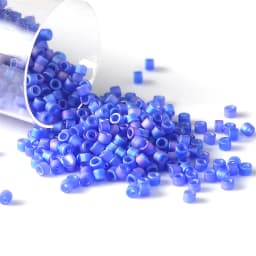 10g/Pipe 1.6mm Miyuki Beads Frosted Rainbow Japanese Delica Glass Bead For French Embroidery DIY Jewelry Making Accessories