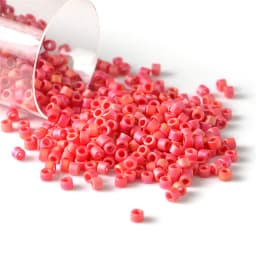10g/Pipe 1.6mm Miyuki Beads Frosted Rainbow Japanese Delica Glass Bead For French Embroidery DIY Jewelry Making Accessories