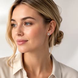 Ear Studs Cross Black Stones Gold Europe Style Delicate Myths Fine Jewerly For Women Men Vintage 925 Sterling Silver Gift