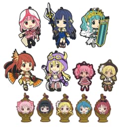 Mahou Shoujo Madoka Game Anime Tamaki Iroha Kyouko Mami Sayaka Homura Tsuruno Futaba Mitsuki Acrylic PVC Keychain