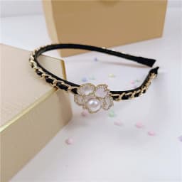 Leather Solid Color Knotted Hairband knitting Hair Hoop Bow Headband Women Girls Retro makeup Hair Accessories