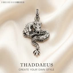 Pendant Dragon Brand New Punk Fashion Jewelry Europe 925 Sterling Silver Accessories Gift For Women & Rebel Men