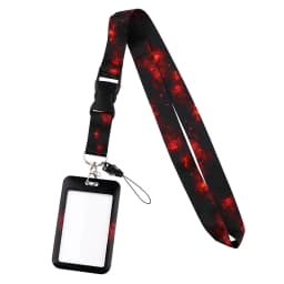 LT1168 Fashion Starry sky Neck Strap Lanyards Keychain Badge Holder ID Card Pass Hang Rope Lariat Lanyard Keyring Accessories