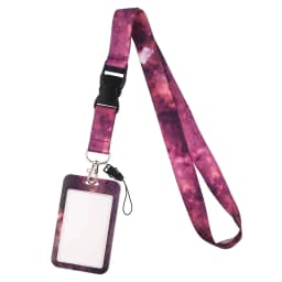 LT1168 Fashion Starry sky Neck Strap Lanyards Keychain Badge Holder ID Card Pass Hang Rope Lariat Lanyard Keyring Accessories
