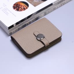 Genuine Leather Unisex Money Bag Luxury Design Famous Brand Hasp Square Wallet Fashion Card Holders Women Small Coin Purses