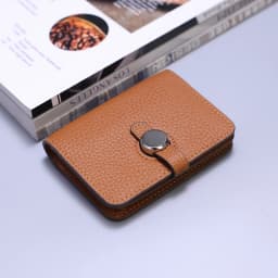 Genuine Leather Unisex Money Bag Luxury Design Famous Brand Hasp Square Wallet Fashion Card Holders Women Small Coin Purses