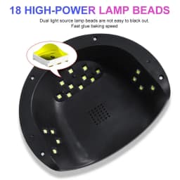 Professional Nail Dryer 18LEDS Infrared Sensor Manicure Nail Lamp for Quick Curing All UV Gel Nail Polish Nail Dryer Salon Tools