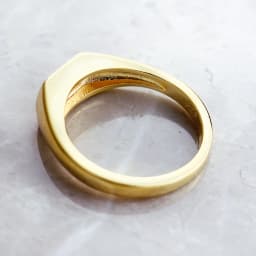 Signet Ring Vintage Star Gold Europe Style Nostalgic Fine Jewelry For Women Summer Brand New Pure 925 Sterling Silver Gift