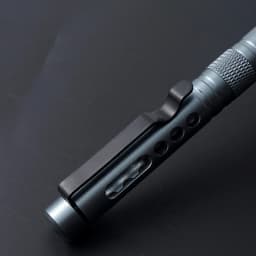 Super Fine Light CNC Aluminum Metal Knock Ballpoint Pen Self Defence Survival Tungsten Breaker EDC