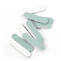 50/100 Pcs/Lot Nail Buffer Polishing Strip Green/White Sanding 600/3000 Sponge Manicure Tools Washable Buffing Blocks for Nails